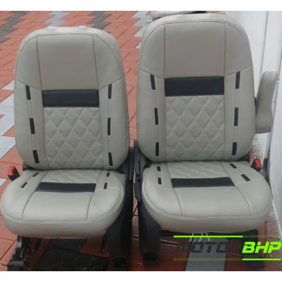 Buy Motorbhp Nappa Leatherette Seat Covers Custom Fit Beige